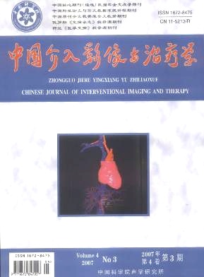 摘自《中国介入影像与治疗学》2007年第4卷第3期196-198页